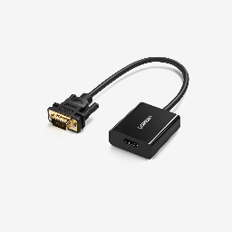 [60814] Ugreen VGA to HDMI Converter with Audio